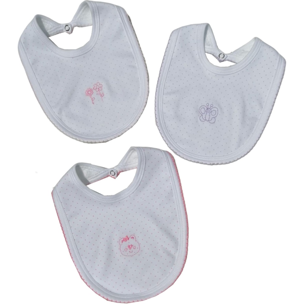 Tripack de Babero con Picueta
