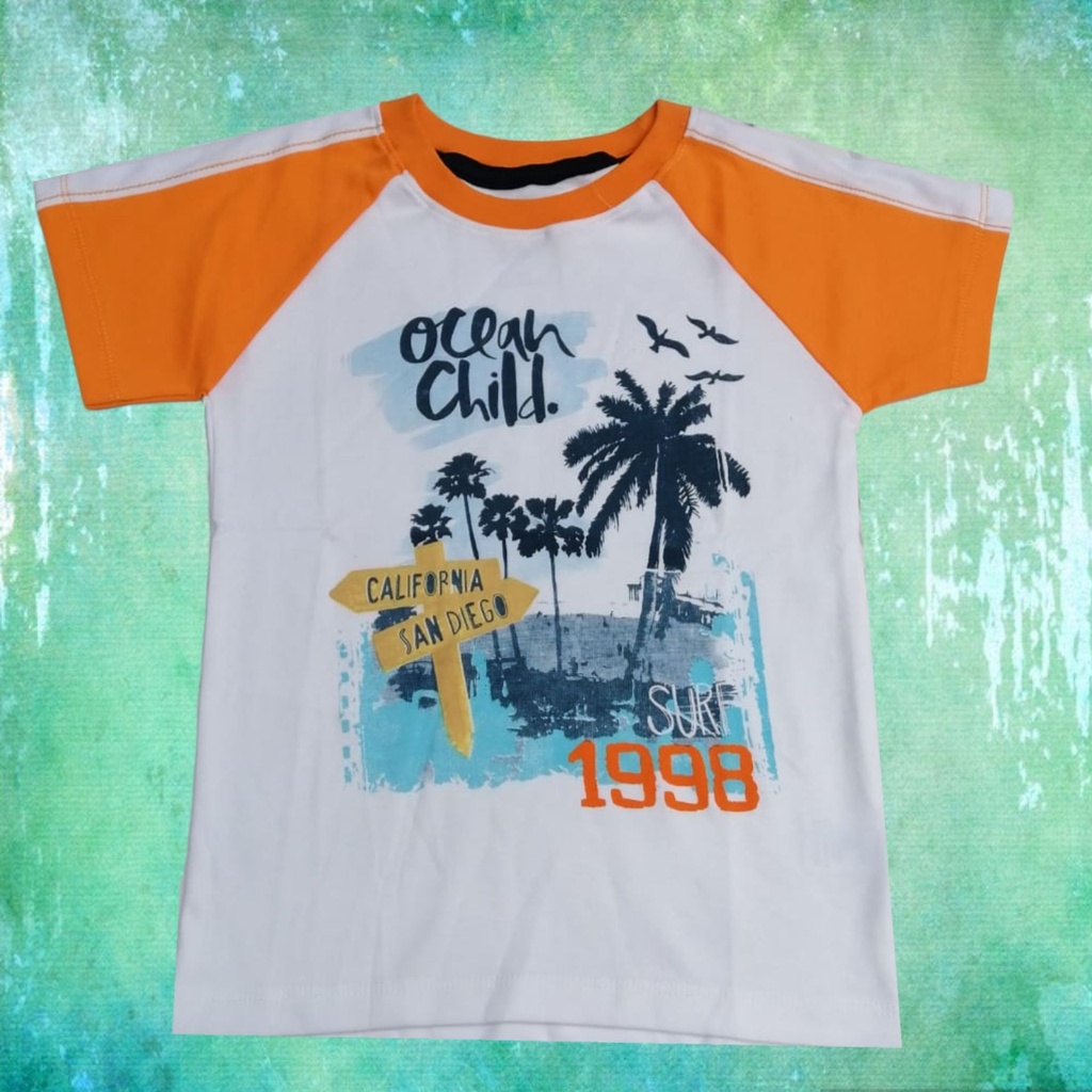 Polo Manga Corta con Diseño Niño