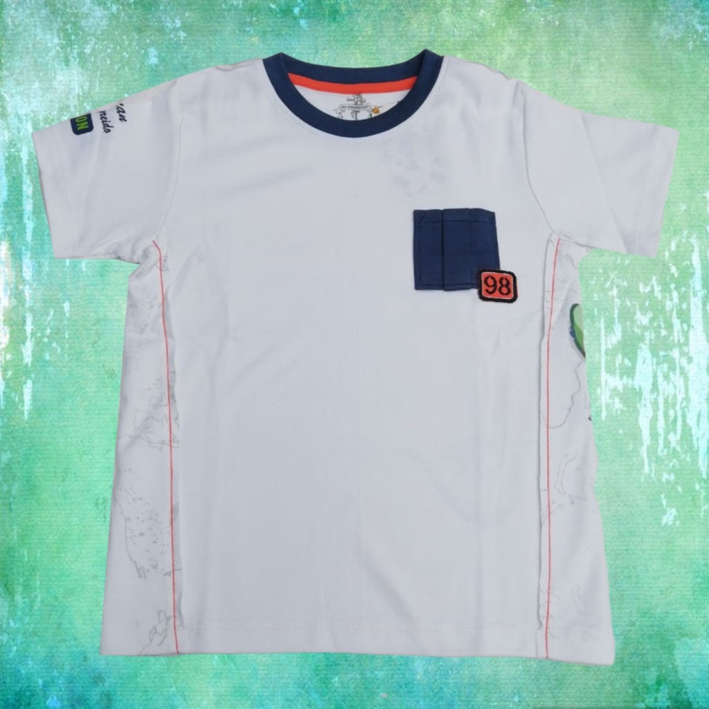 Polo Manga Corta con Diseño Niño