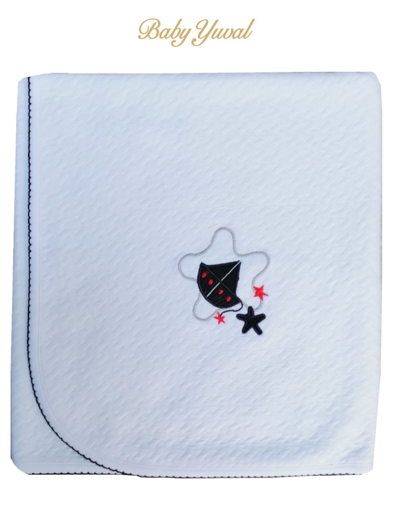 Manta de Jacquard Algodón | Barco