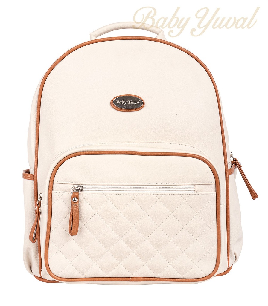 Mochila Pañalera | Premium Beige
