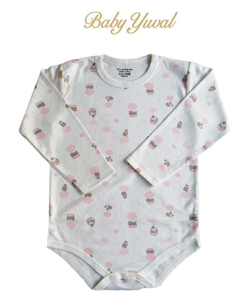 Body Manga Larga | Estampado