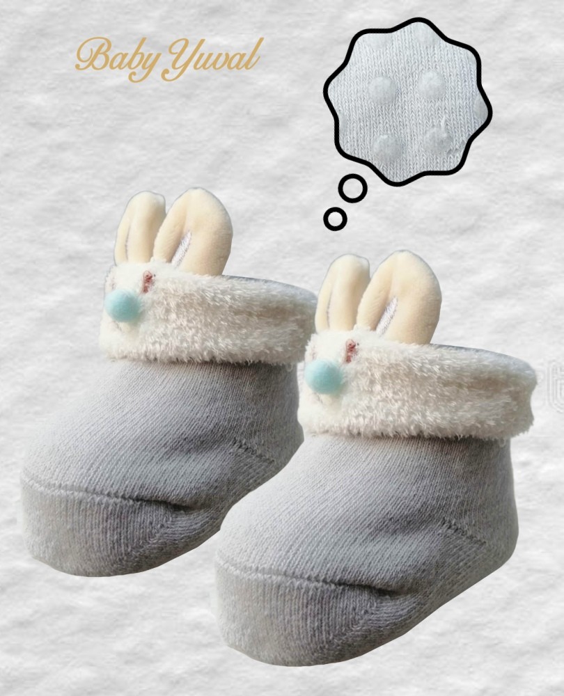 Media de Felpa Antideslizante | Rabbit