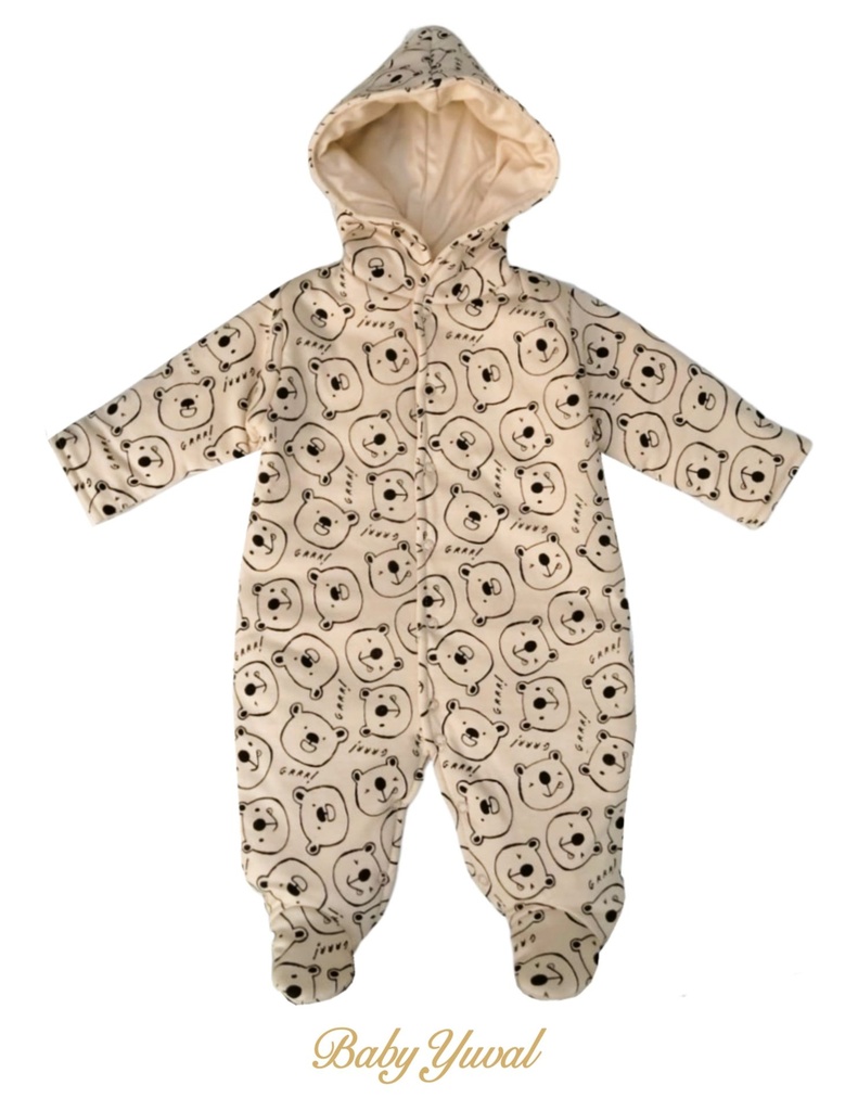 Enterizo Acolchado | Colección Carita de Oso
