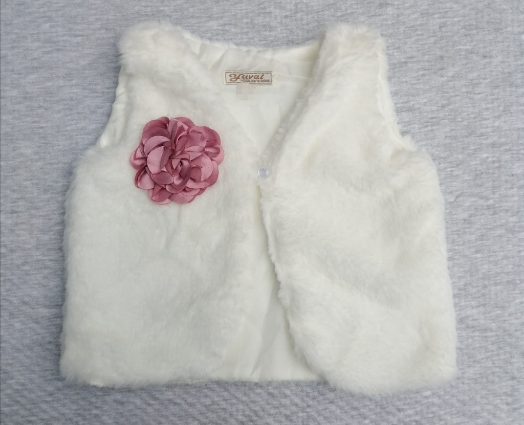 Chaleco de Peluche con Forro