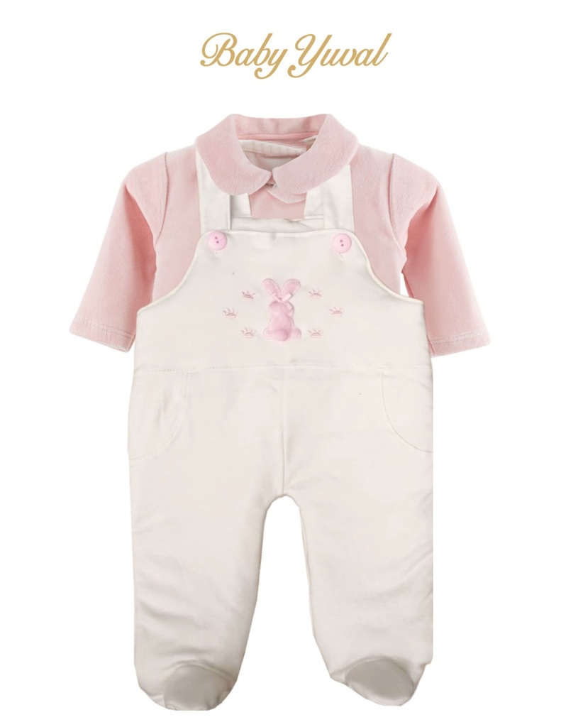 Set Polo y Overall acolchado | Conejita