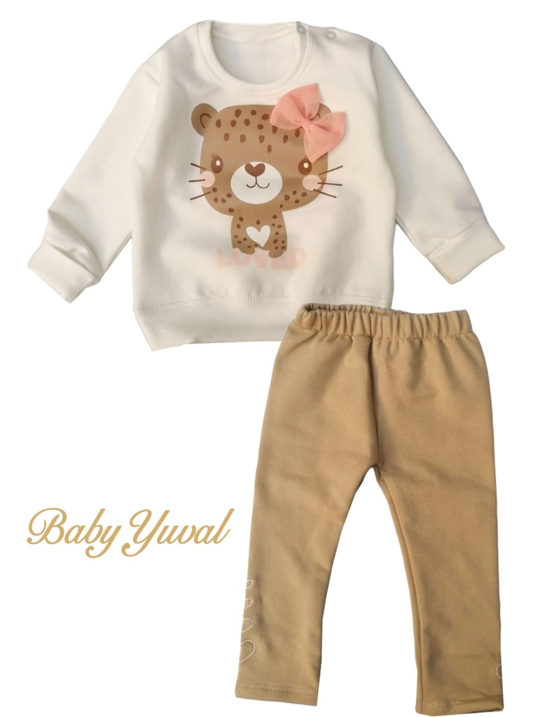 Conjunto de Franela Algodón | Princess Lion