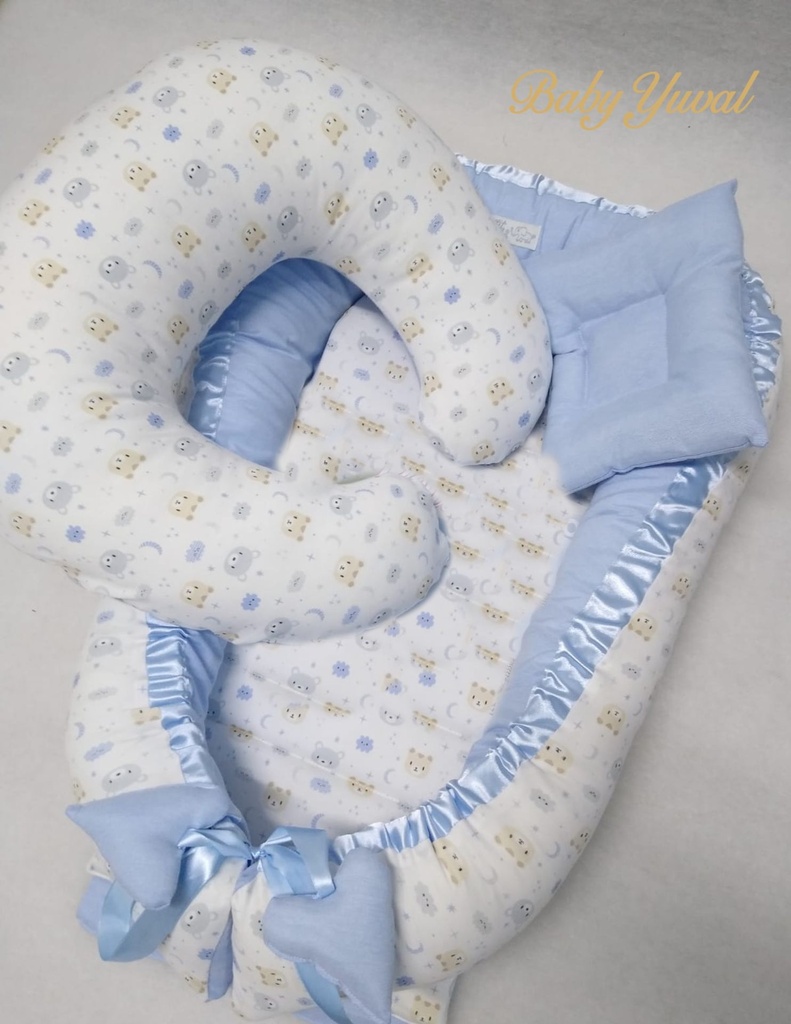 [PA0197348] Pack Nido Colecho + Almohada 5 en 1 | Ositos