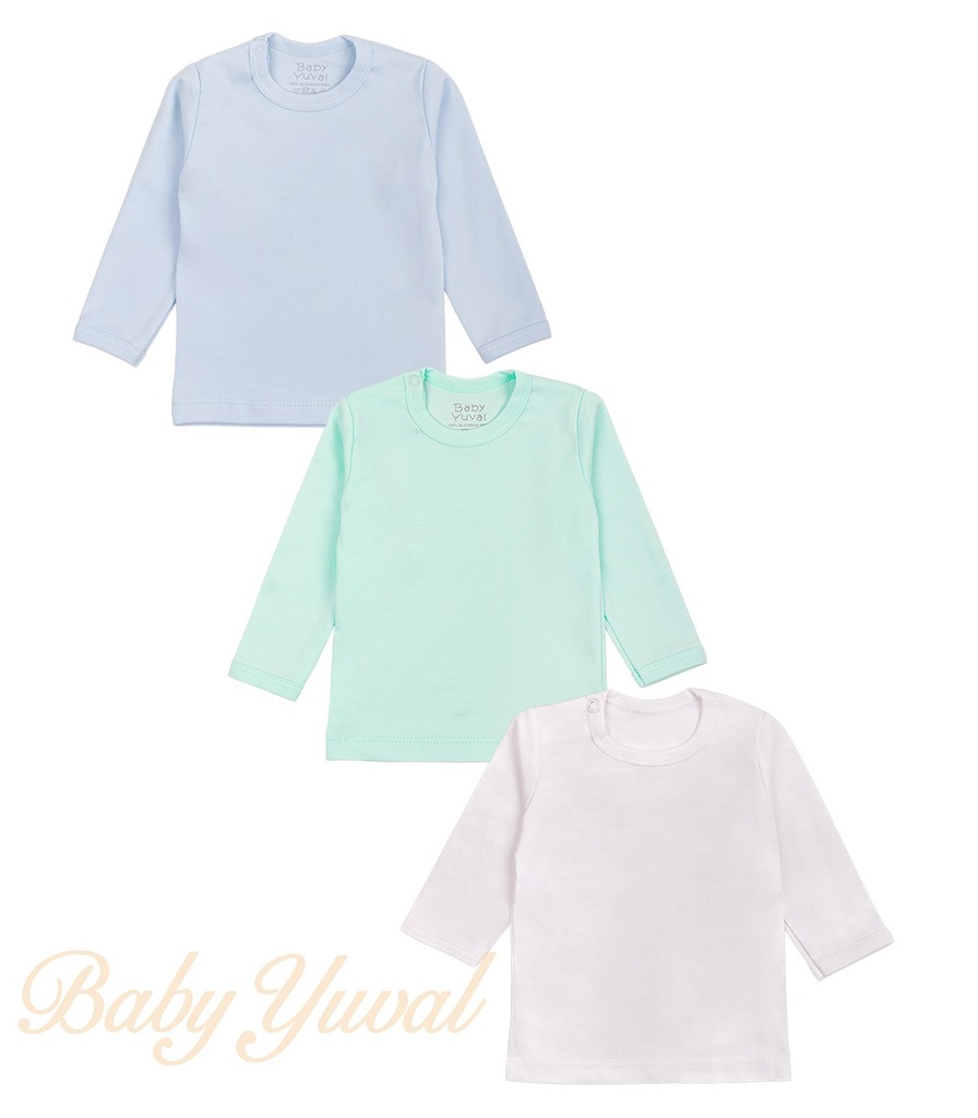 Tripack Polo Manga Larga algodón pima | Colección Enzo