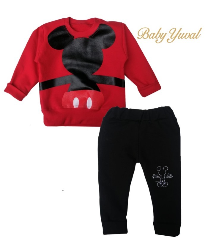 Conjunto de Fresh Terry Algodón | Ratoncito