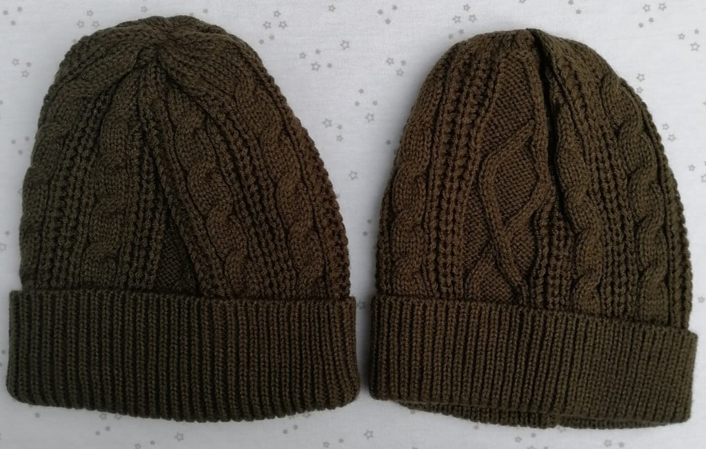 [PA010746] Pack de Gorro de Lana bebe (1, Hombre, 6 a 9 meses)