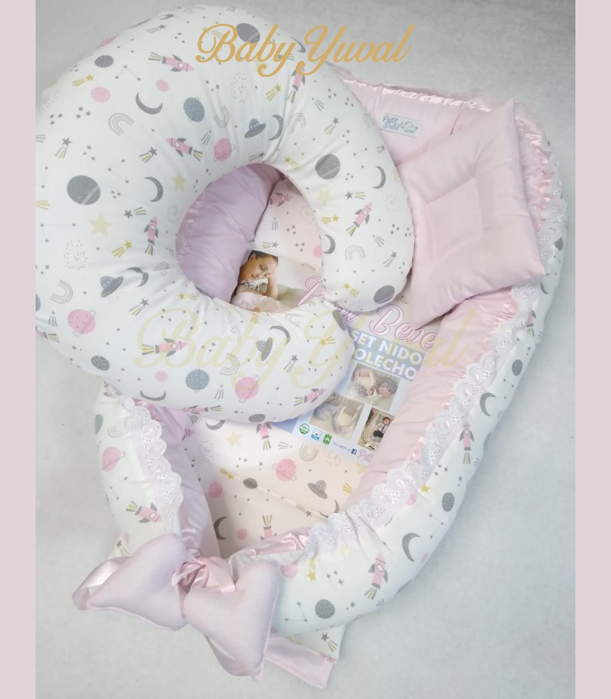 [PA096485] Pack Nido Colecho + Almohada 5 en 1 | Lidia
