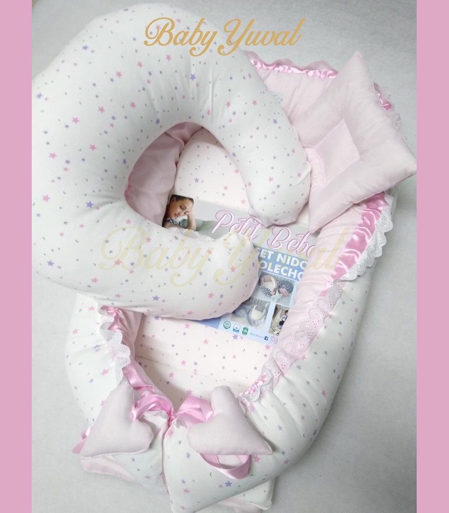 Pack Nido Colecho + Almohada 5 en 1 | Emma