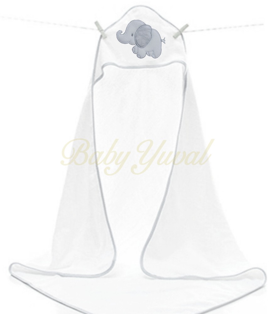 Toalla Felpa | Elefante Gris