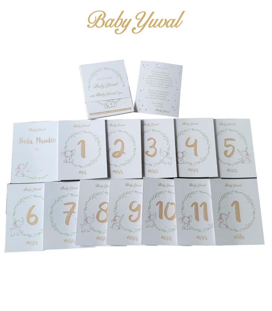 Baby Photo Cards | Baby Yuval