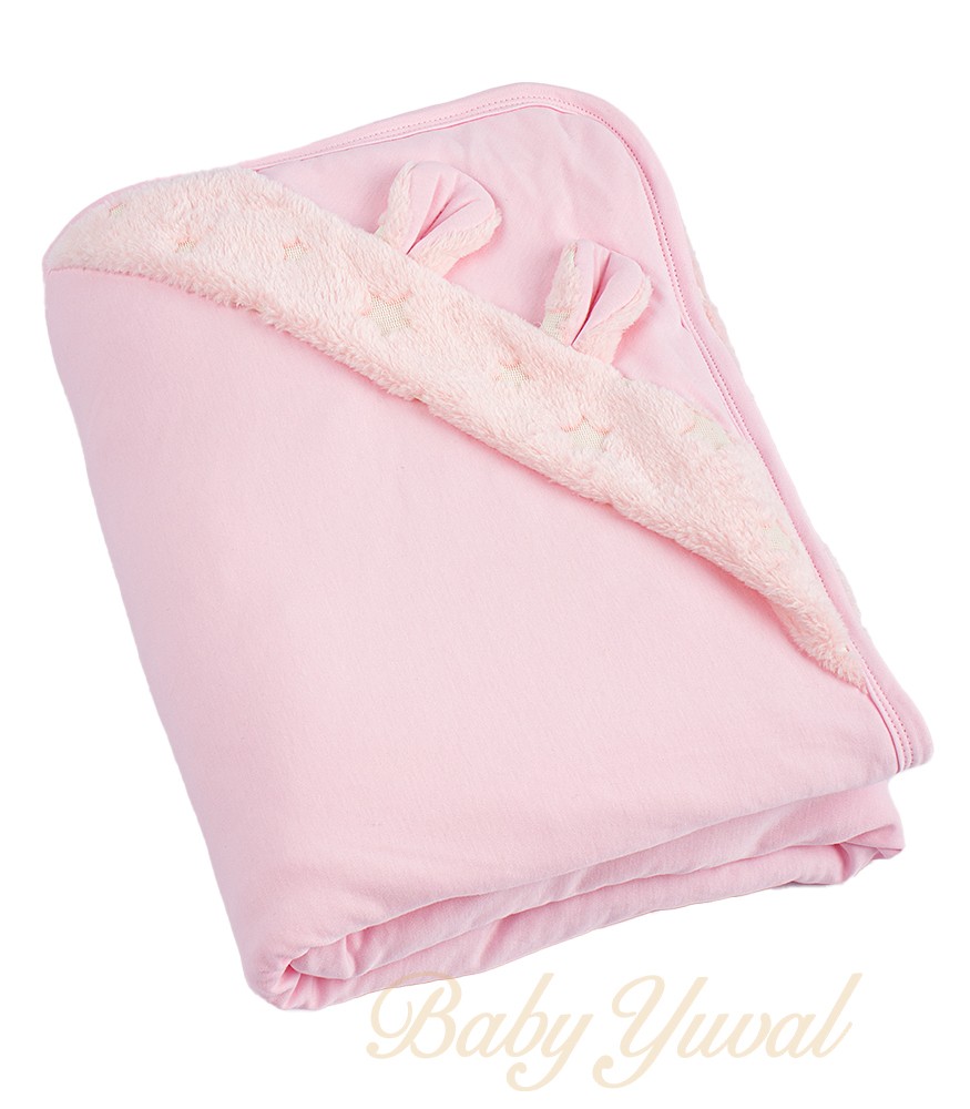 Colcha Luminosa Plush Acolchada con Algodón | Estrella Rosada