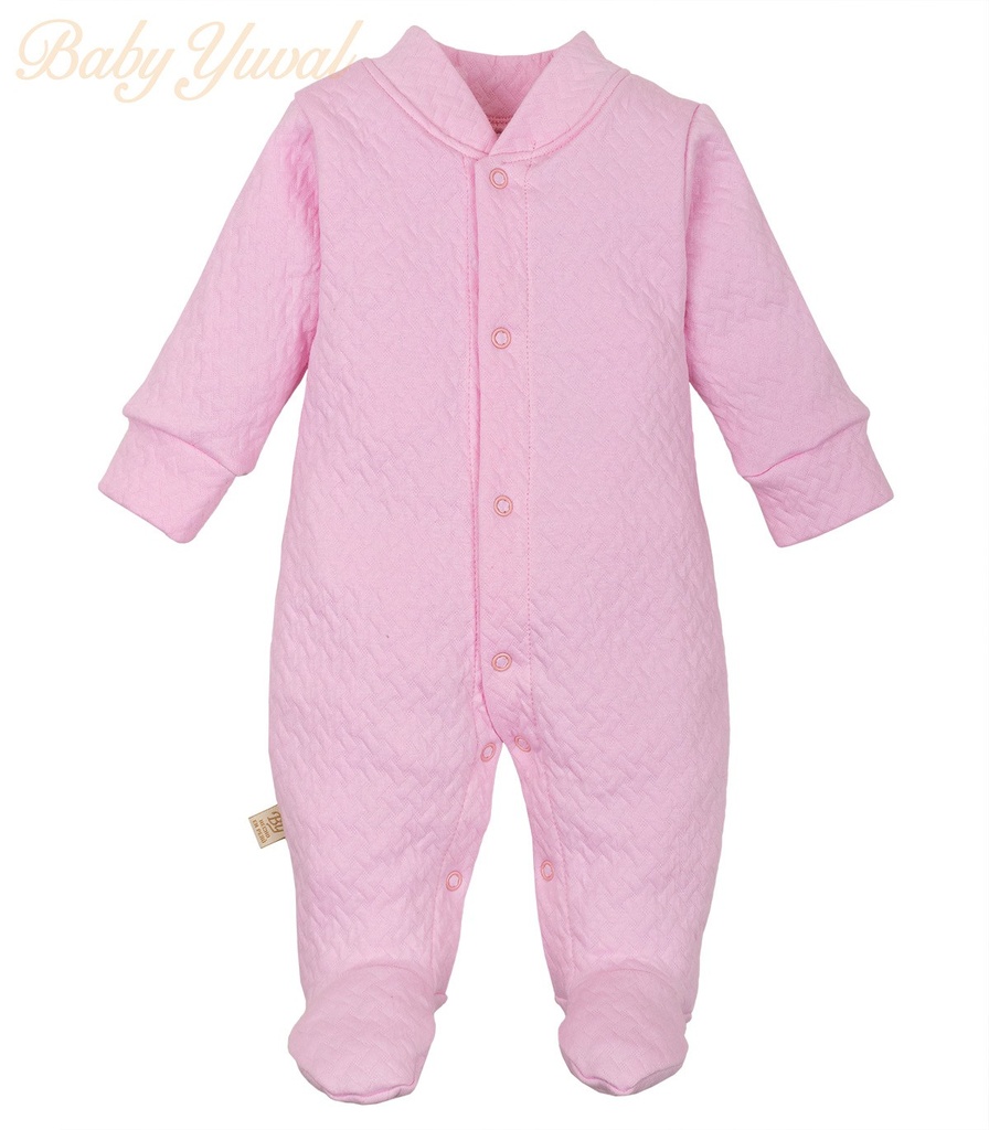 Enterizo Jacquard Algodón | Rosado
