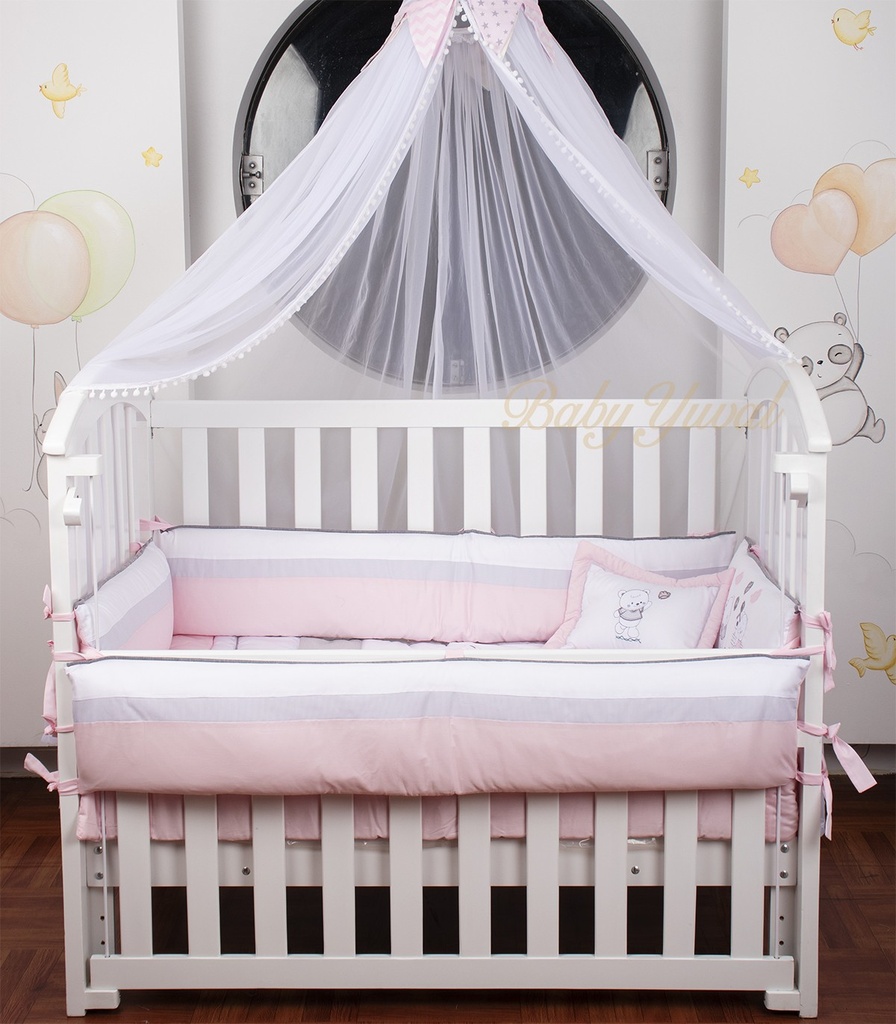 Set de Cuna Osita y Osito | Premium Pique