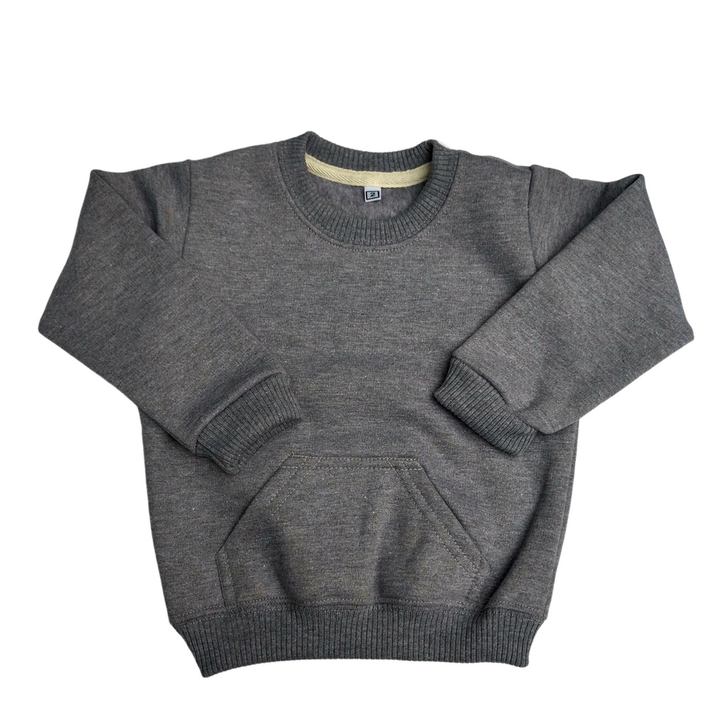 Polera de Franela Algodón con Bolsillo