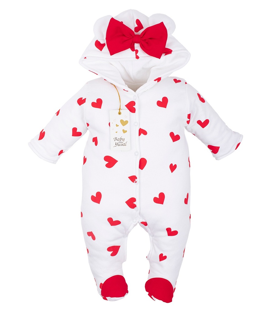 Enterizo Acolchado | Corazoncitos