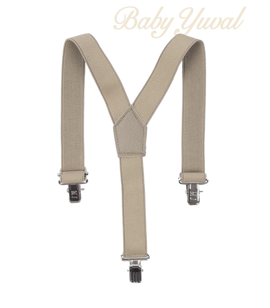 Tirantes para pantalón | Beige