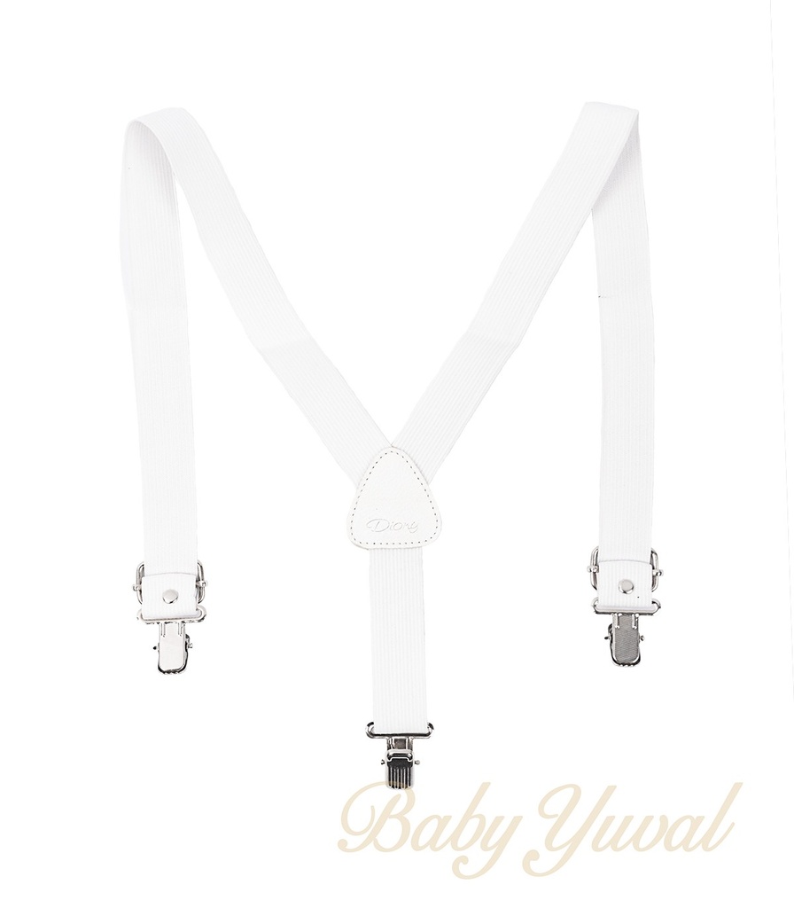 [TI097470] Tirantes para pantalón | Blanco