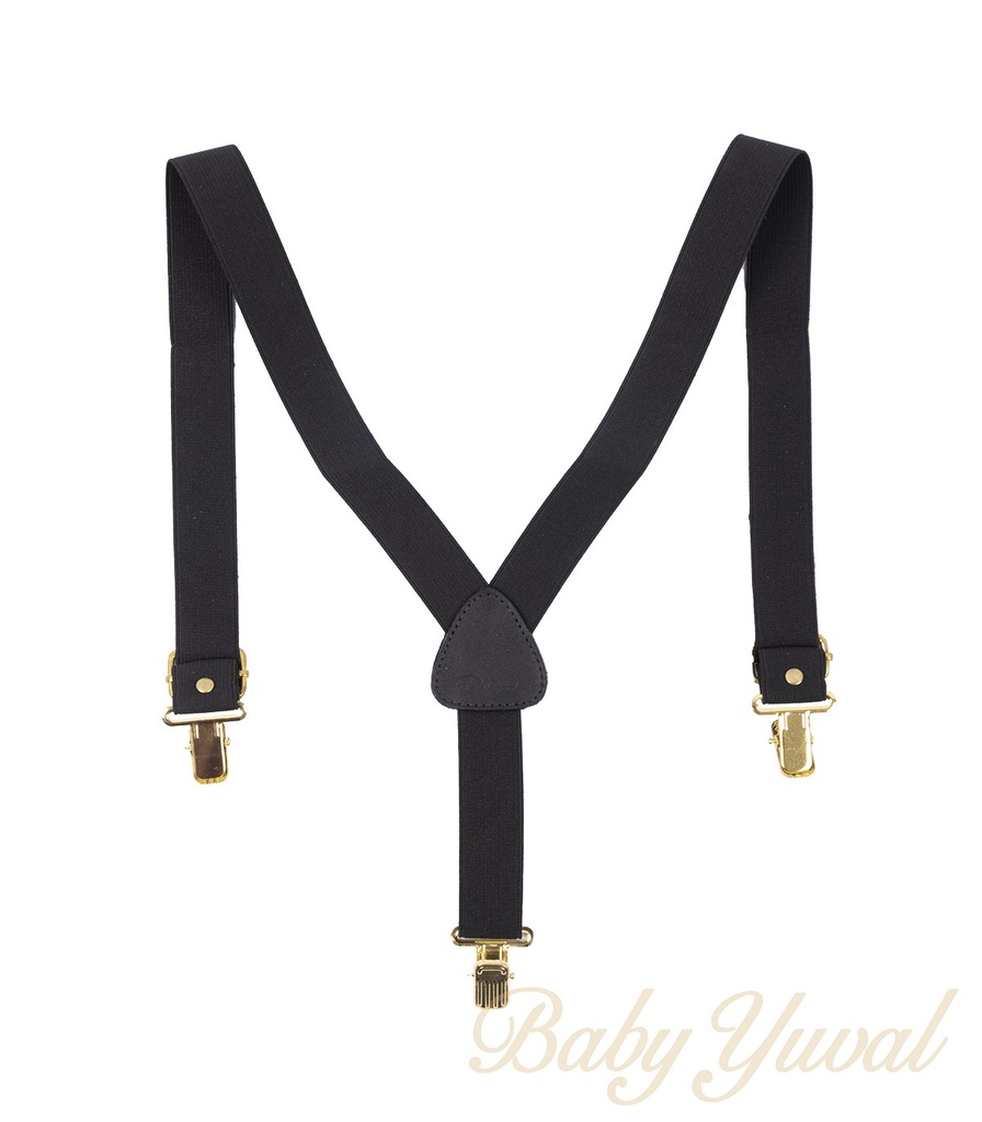 Tirantes para pantalón | Negro