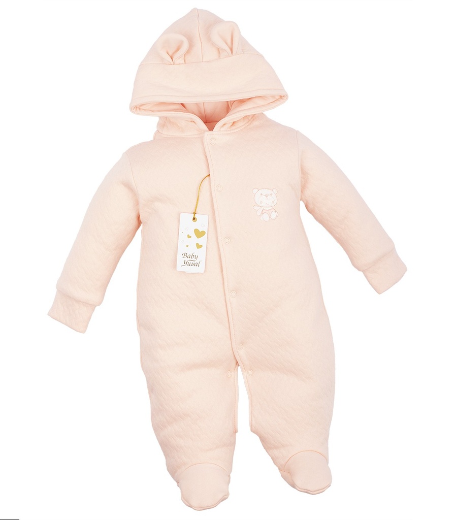 Enterizo Acolchado Jacquard con Algodón Pima | Melón