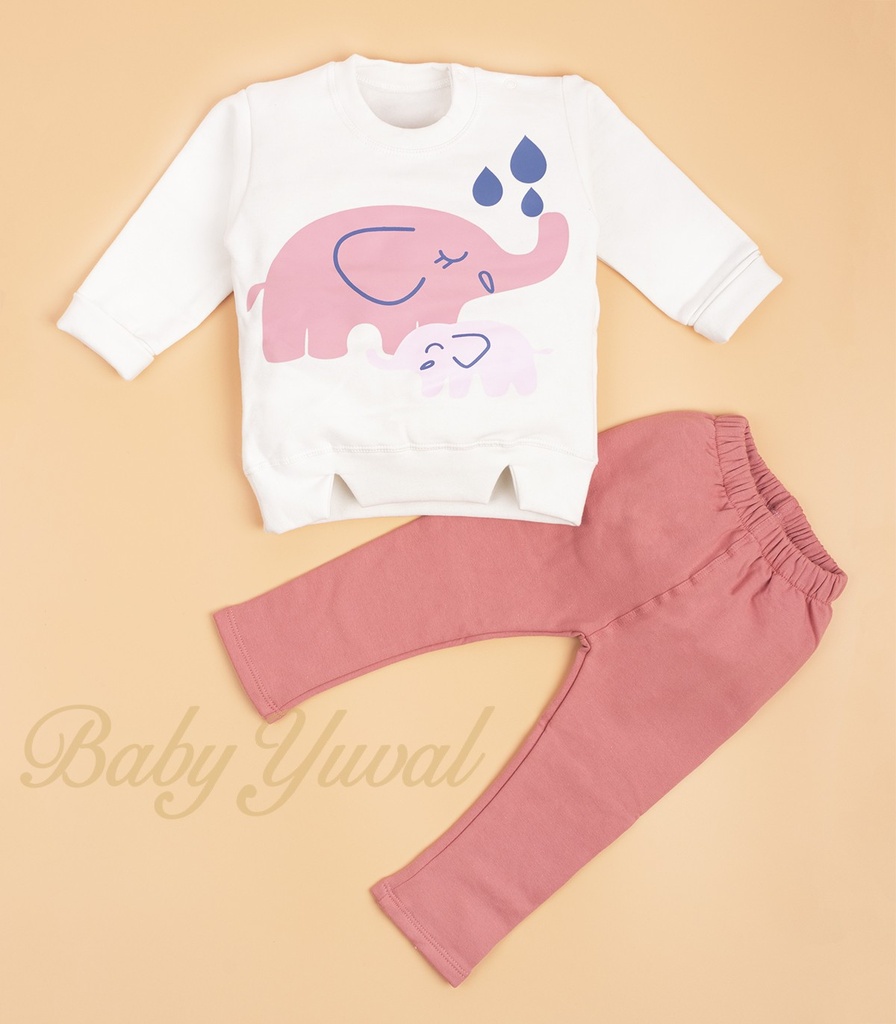 Conjunto de Franela Algodón | Beauty Elephant