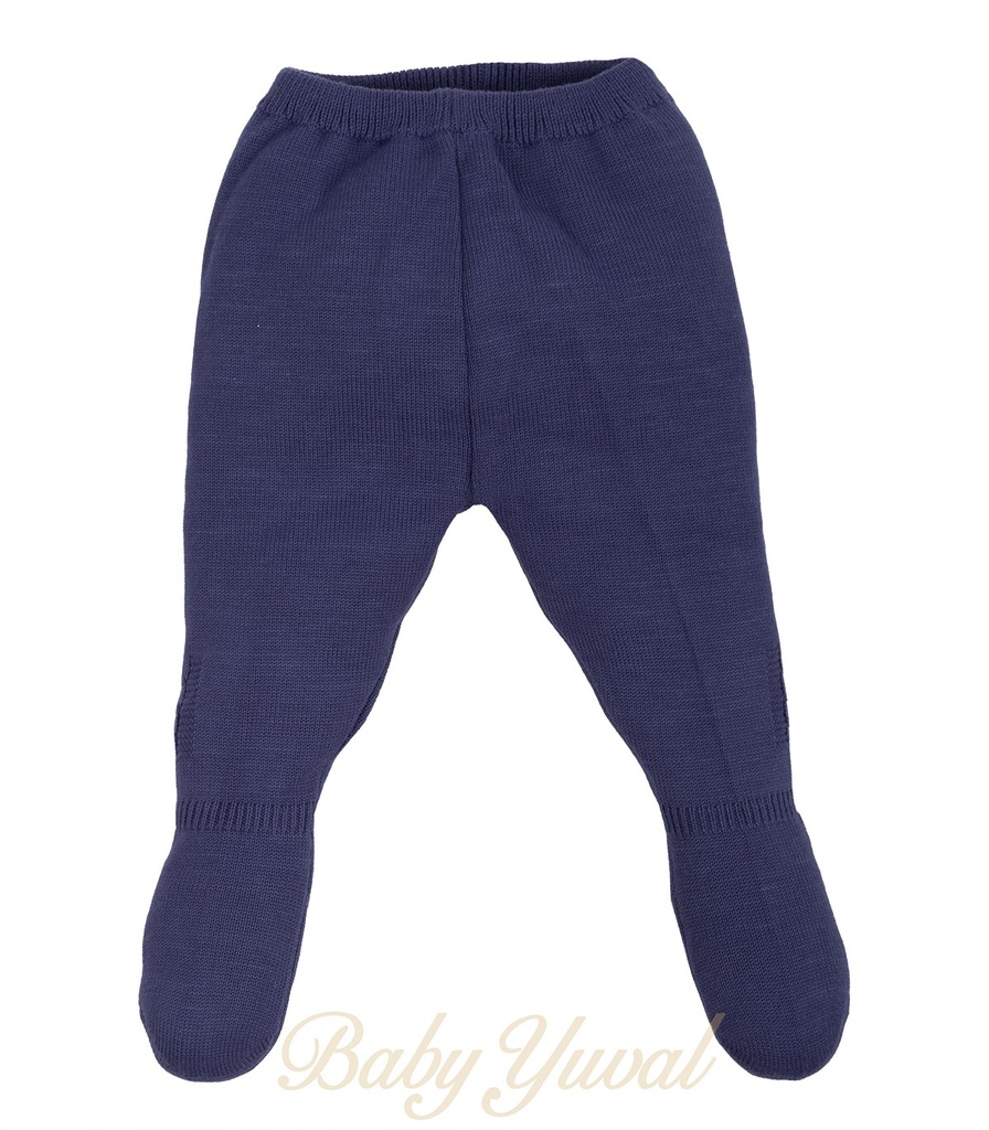 Pantalón de Hilo con pie | Azul