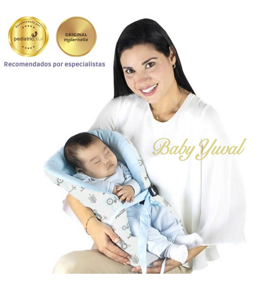 Cojín Ergonómico 3 en 1 | Celeste Búho