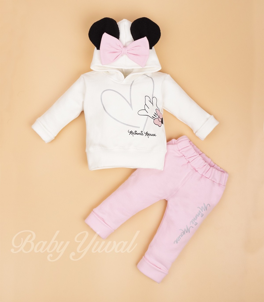 Conjunto de Franela Algodón | Minie Heart