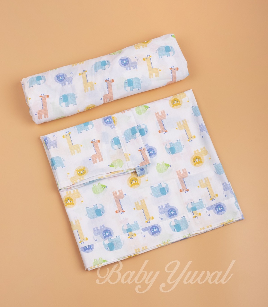 Juego de Sábana Estampada Cuna | Animals