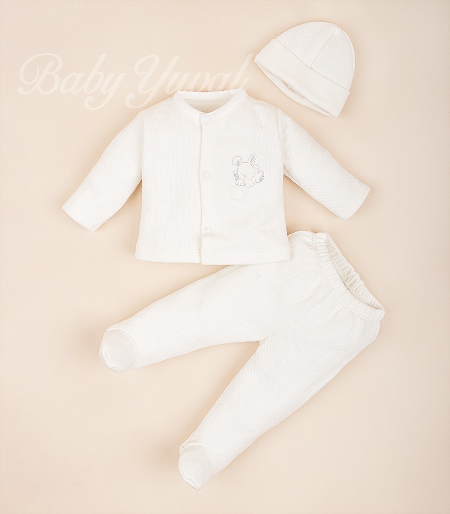 Conjunto Jacquard Algodón | Bunny Sky