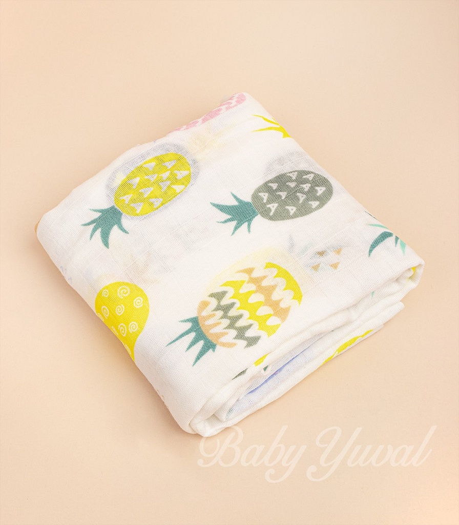 Manta Muselina Premium | Pineapple
