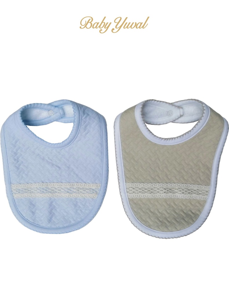 Pack de Baberos Jacquard y Punto Inglés Variados