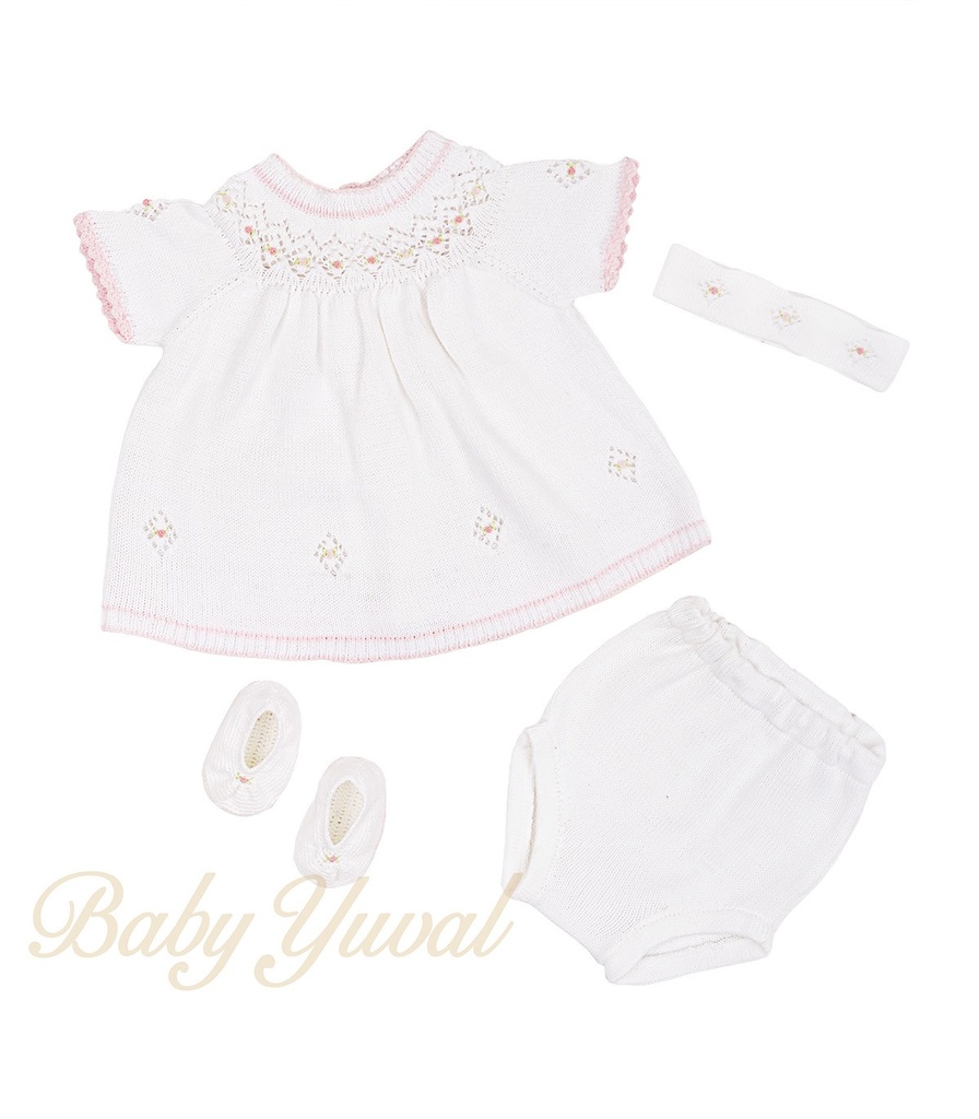 Vestido de Hilo Tejido | Luna White