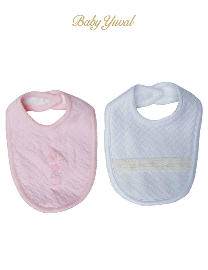 Pack de Baberos Jacquard y Punto Inglés Variados