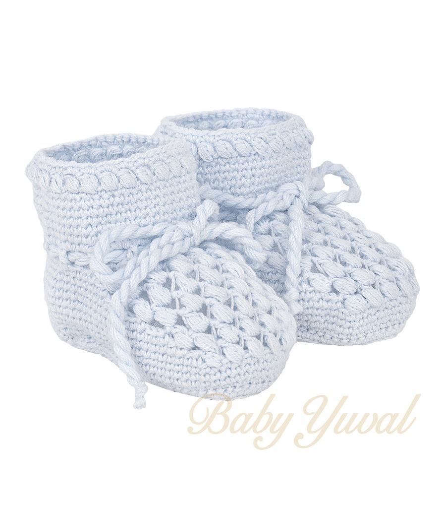 [ZA0100000] Zapato Tejido Crochet | Mike (0 a 3 meses)