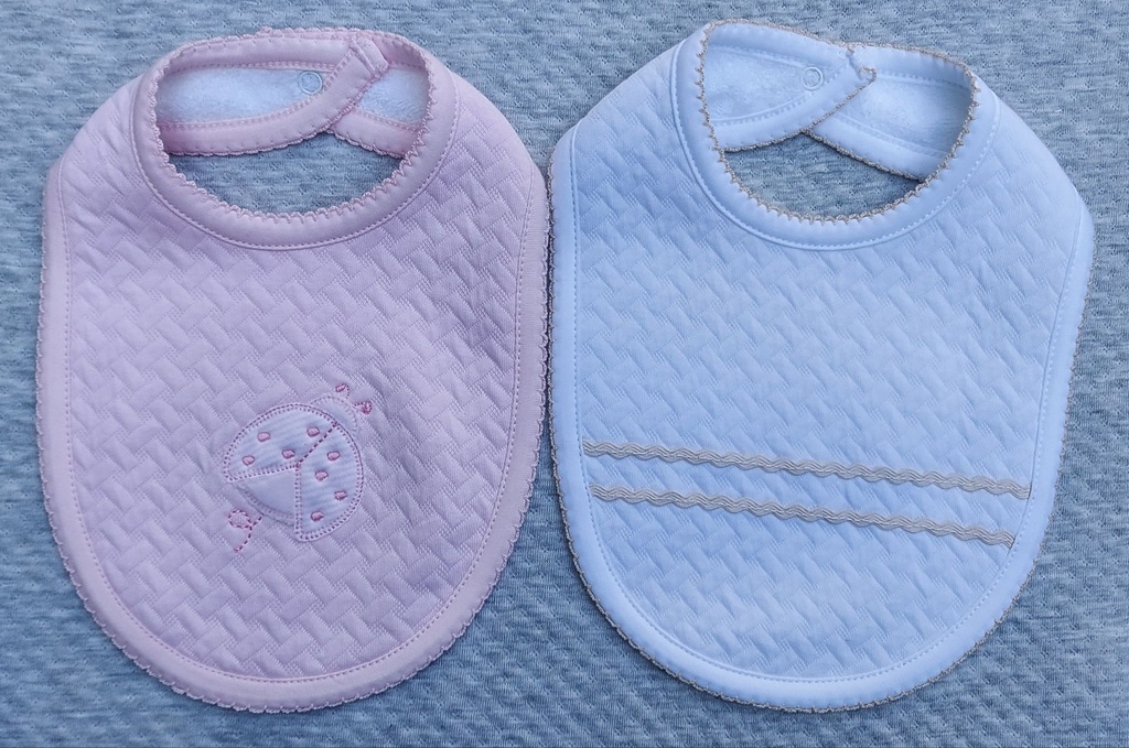 Pack de Baberos Jacquard y Punto Inglés Variados