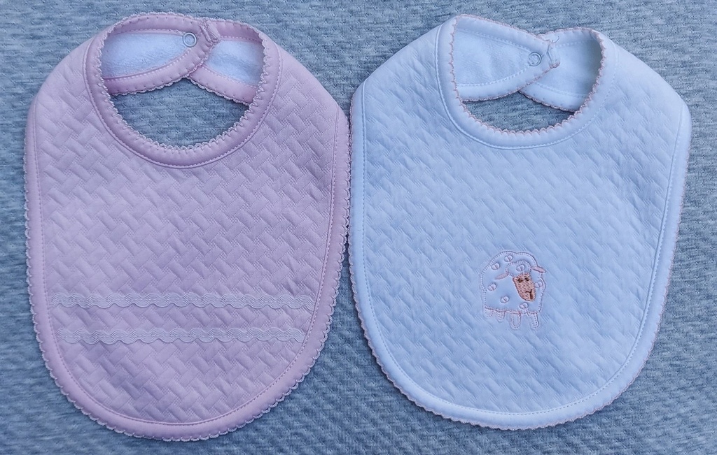 Pack de Baberos Jacquard y Punto Inglés Variados