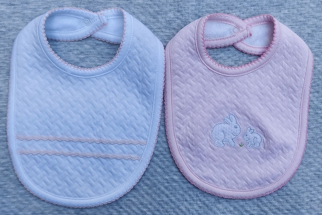 Pack de Baberos Jacquard y Punto Inglés Variados