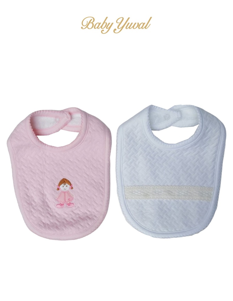 Pack de Baberos Jacquard y Punto Inglés Variados