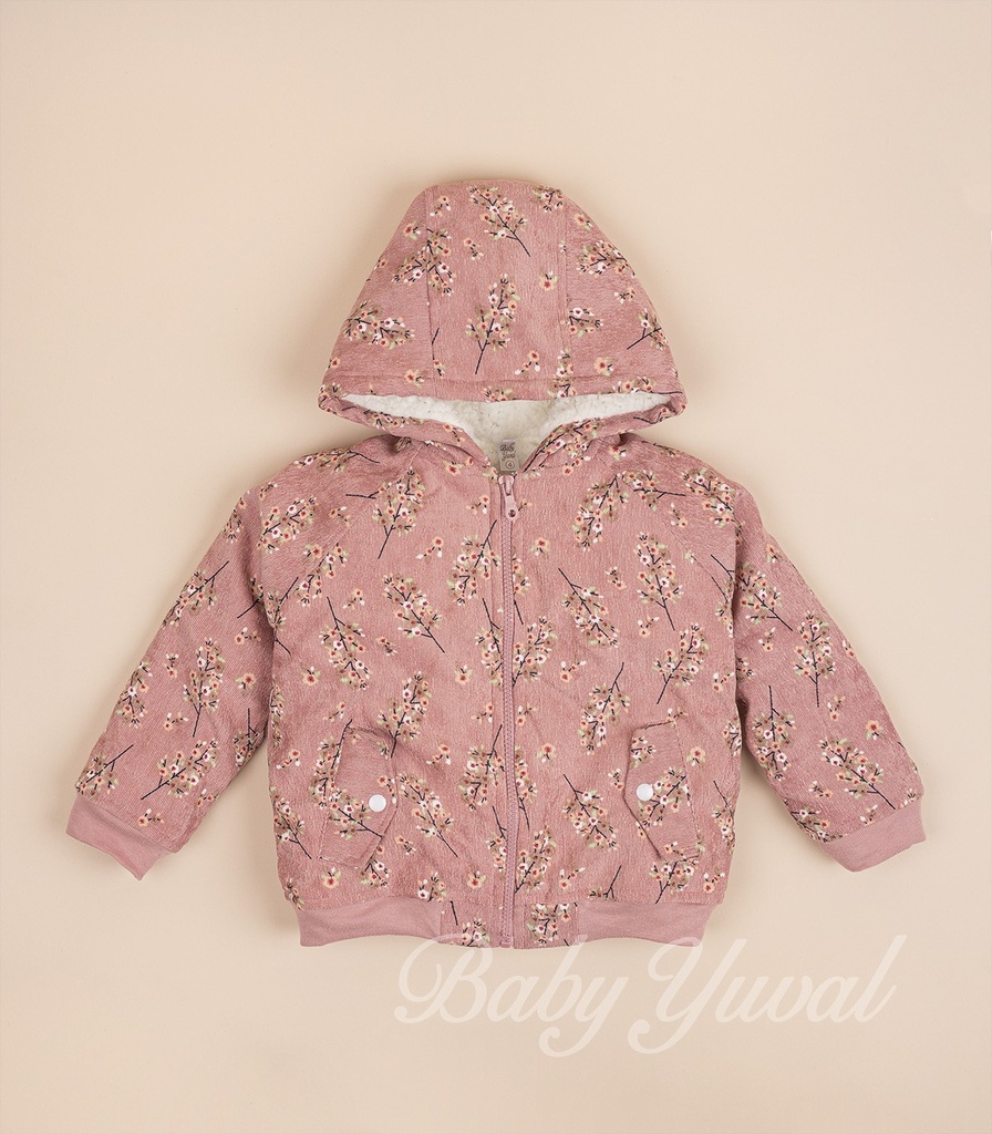 Casaca Corduroy | Rose Flowers