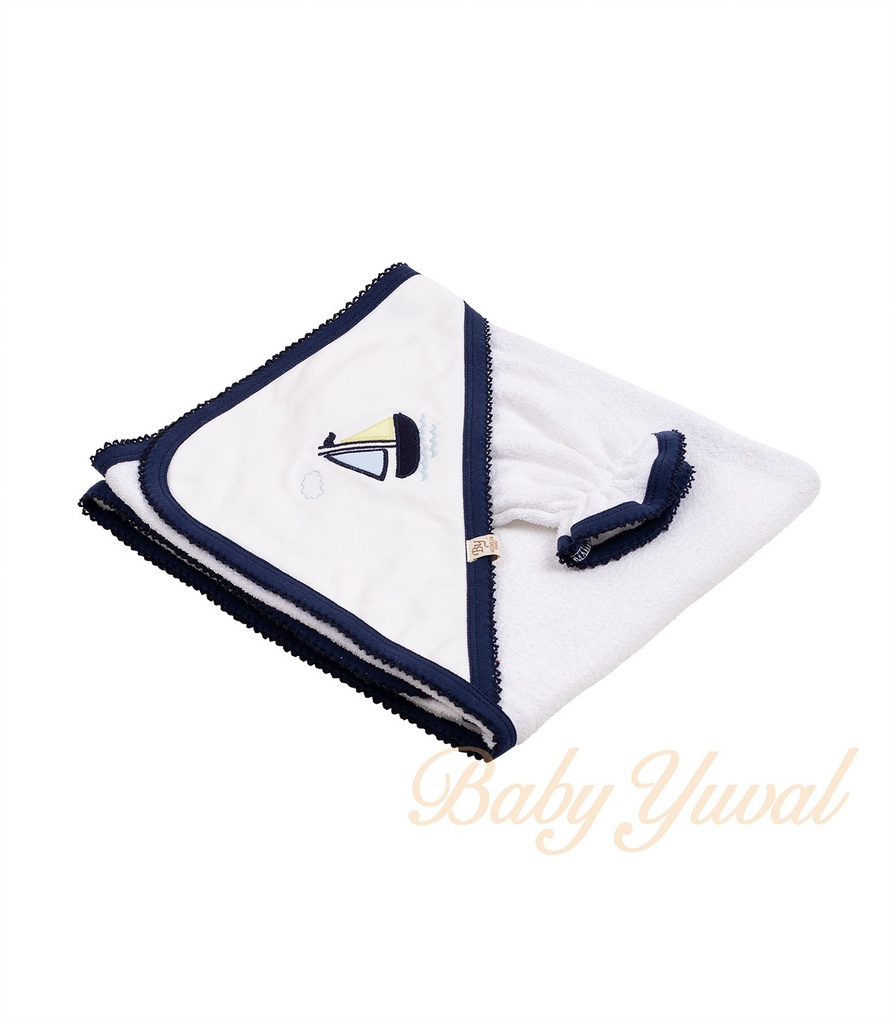 Toalla Felpa | Barquito Blue Premium