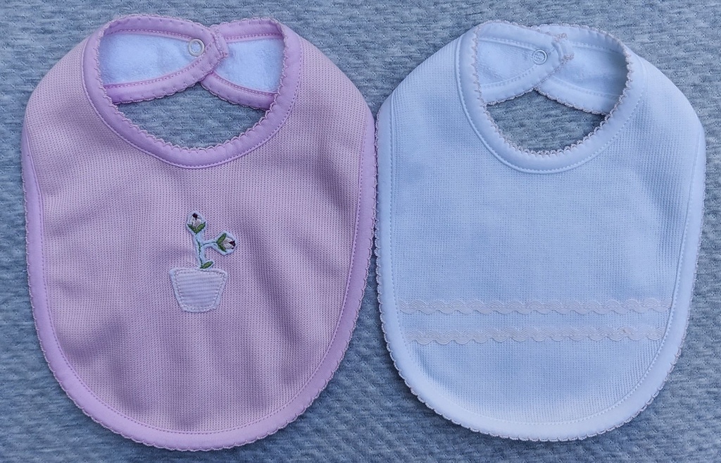 Pack de Baberos Jacquard y Punto Inglés Variados