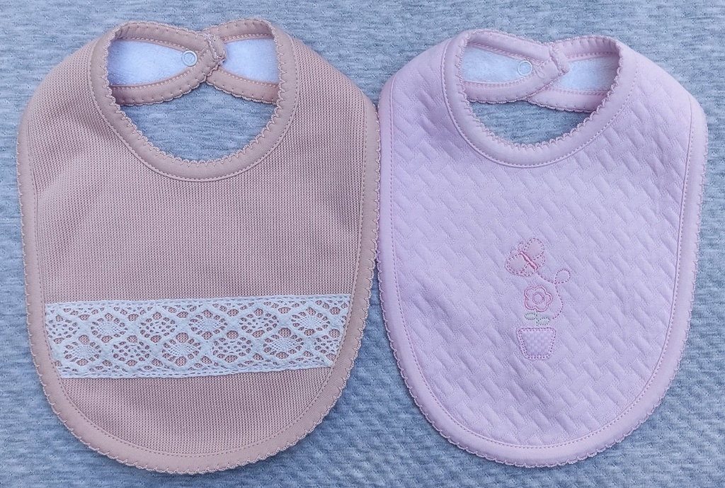 Pack de Baberos Jacquard y Punto Inglés Variados