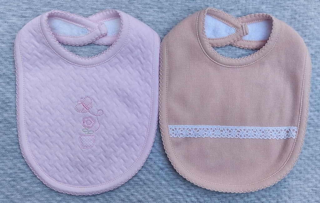 Pack de Baberos Jacquard y Punto Inglés Variados