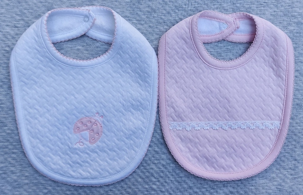 Pack de Baberos Jacquard y Punto Inglés Variados