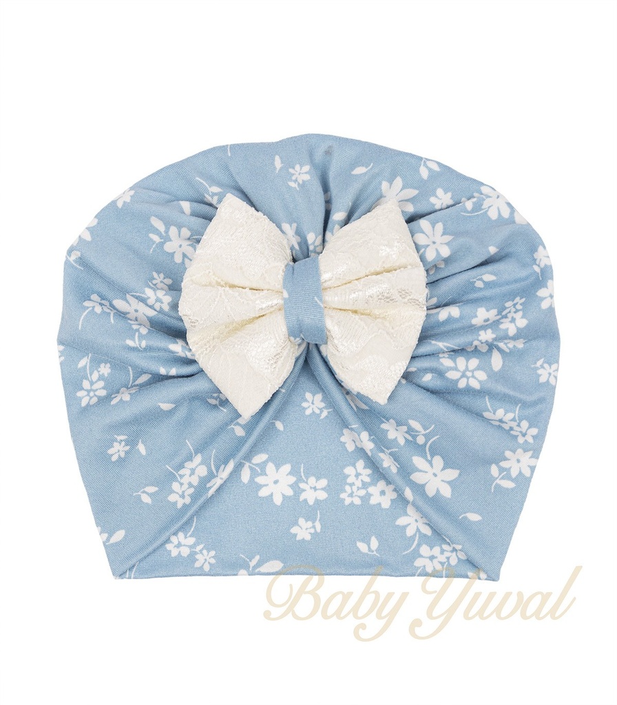 Turbante de Algodón | Celeste